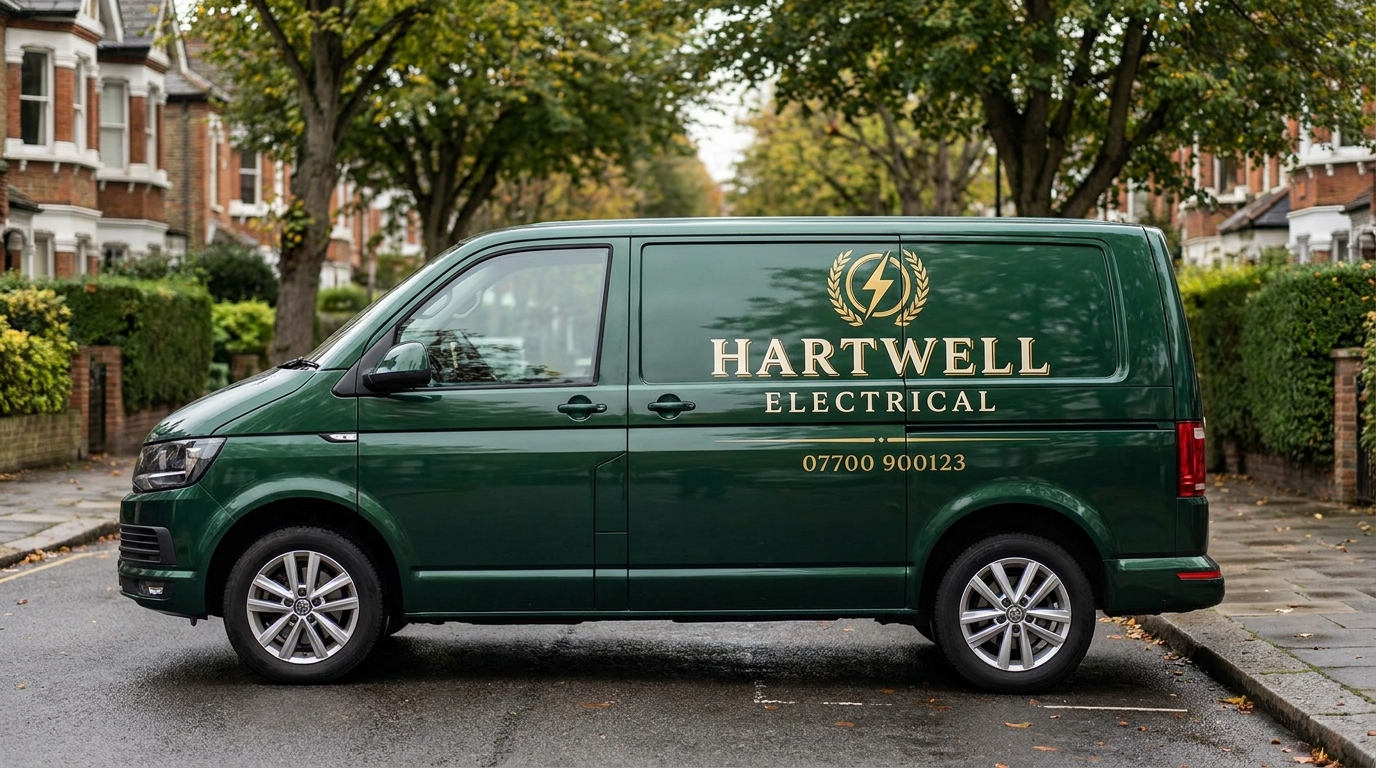 S.T. Electrical van